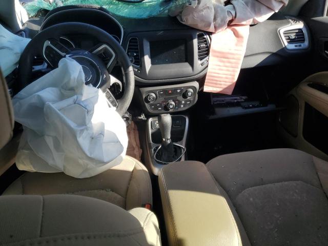 3C4NJCAB3KT814993 - 2019 JEEP COMPASS SPORT Կանաչ լուսանկար 8