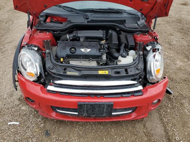 WMWSU3C50CT541295 - 2012 MINI COOPER წითელი ფოტო 11