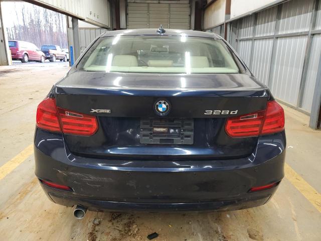 WBA3D5C52EKX95244 - 2014 BMW 328 D XDRIVE BLUE photo 6