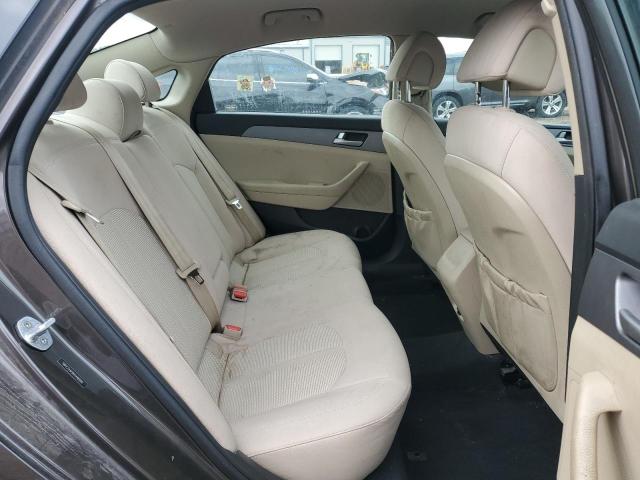 5NPE24AF8HH446809 - 2017 HYUNDAI SONATA SE BROWN photo 10