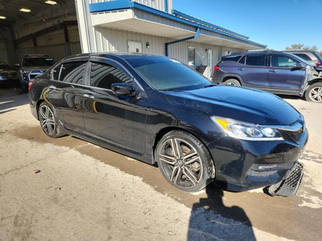 1HGCR2E54GA051543 - 2016 HONDA ACCORD SPORT Negro foto 4