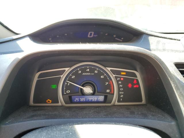 2HGFG12828H565454 - 2008 HONDA CIVIC EX წითელი ფოტო 9