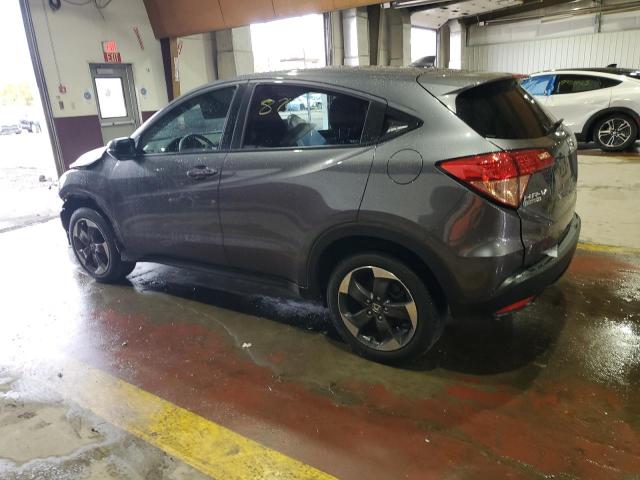 3CZRU6H56JG707612 - 2018 HONDA HR-V EX رمادي صورة 2
