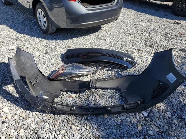 5YFBURHE8HP690907 - 2017 TOYOTA COROLLA L GRAY photo 12