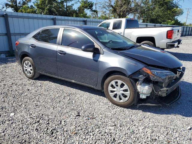 5YFBURHE8HP690907 - 2017 TOYOTA COROLLA L GRAY photo 4
