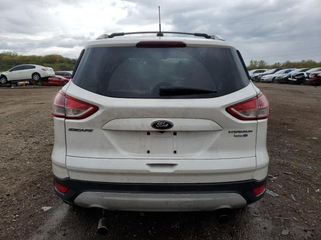 1FMCU9J99DUA01516 - 2013 FORD ESCAPE TITANIUM თეთრი ფოტო 6