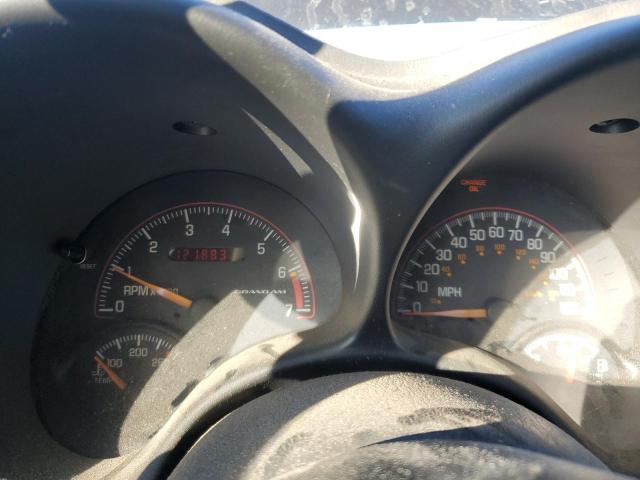 1G2NE52T91M554454 - 2001 PONTIAC GRAND AM SE BLUE photo 9