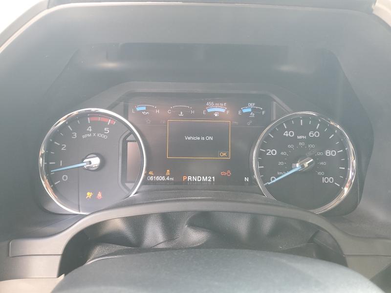 1FT7W2BT6KEG71159 - 2019 FORD F250 SUPER DUTY ნაცრისფერი ფოტო 9