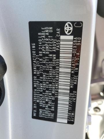 5YFS4MCE8NP098199 - 2022 TOYOTA COROLLA SE Gümüş fotoğraf 13