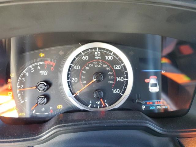 5YFS4MCE8NP098199 - 2022 TOYOTA COROLLA SE Gümüş fotoğraf 9