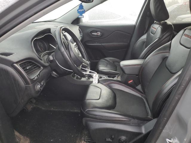 1C4PJMBN4KD376000 - 2019 JEEP CHEROKEE TRAILHAWK CHARCOAL photo 7