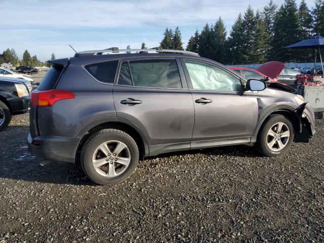 2T3WFREV6FW196001 - 2015 TOYOTA RAV4 XLE GRAY photo 3