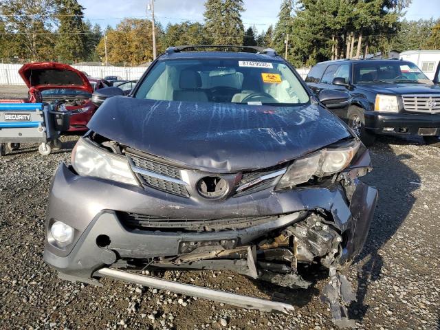 2T3WFREV6FW196001 - 2015 TOYOTA RAV4 XLE GRAY photo 5