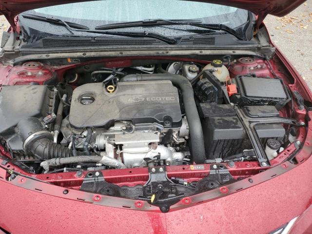 1G1ZE5ST3HF282987 - 2017 CHEVROLET MALIBU LT წითელი ფოტო 11