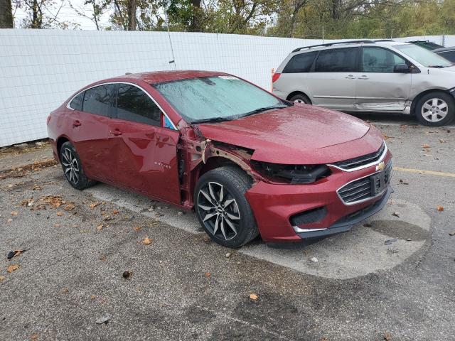 1G1ZE5ST3HF282987 - 2017 CHEVROLET MALIBU LT წითელი ფოტო 4