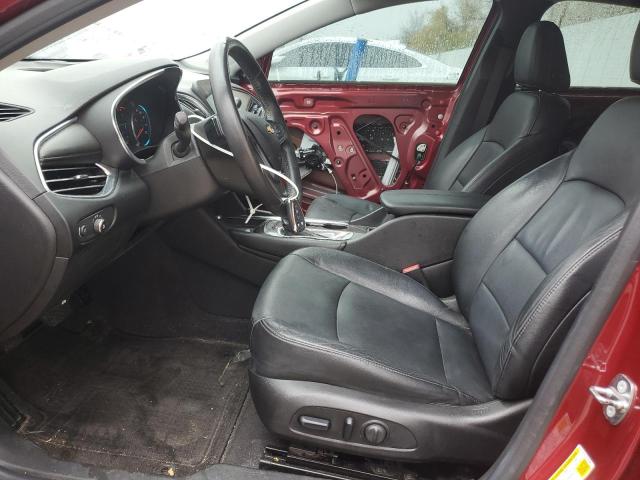 1G1ZE5ST3HF282987 - 2017 CHEVROLET MALIBU LT წითელი ფოტო 7