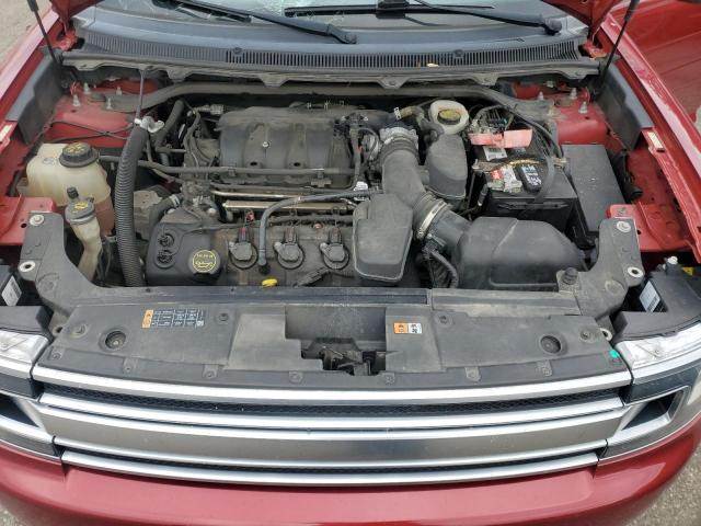 2FMHK6D81FBA08160 - 2015 FORD FLEX LIMITED წითელი ფოტო 12