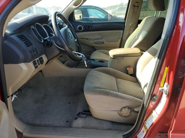 5TEJU4GN6AZ685964 - 2010 TOYOTA TACOMA DOUBLE CAB PRERUNNER MAROON photo 7