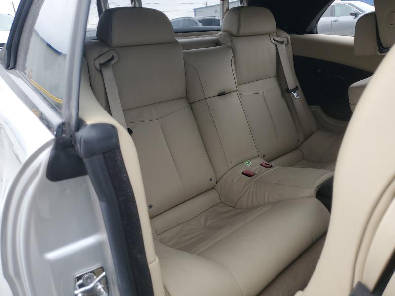 WBAEB53549CX64169 - 2009 BMW 650 I SILVER photo 10