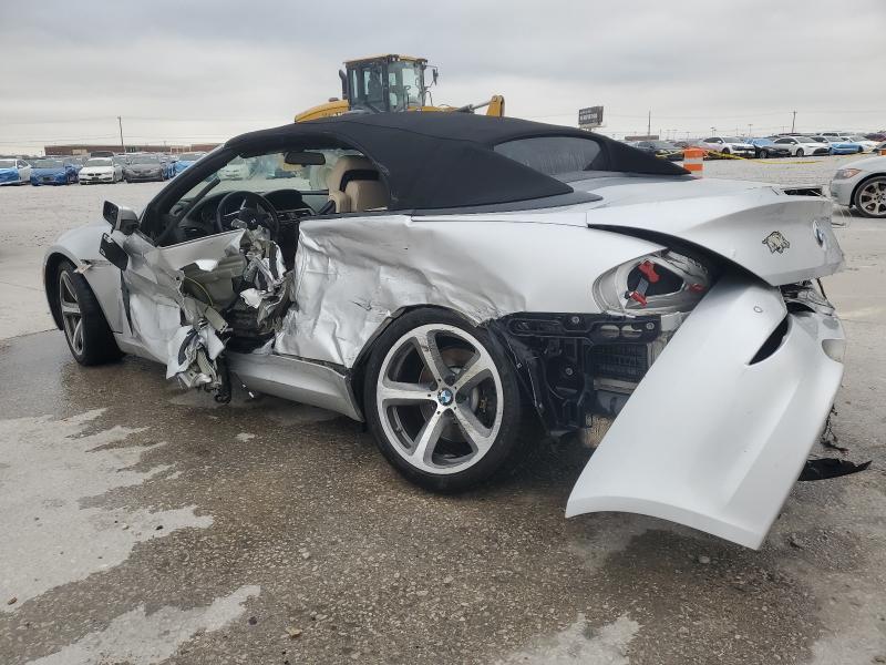 WBAEB53549CX64169 - 2009 BMW 650 I SILVER photo 2