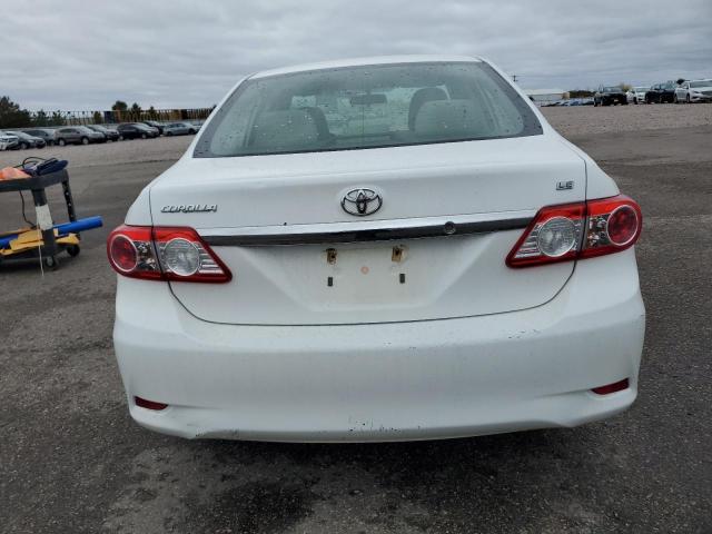 5YFBU4EE7CP030356 - 2012 TOYOTA COROLLA BASE Blanc photo 6