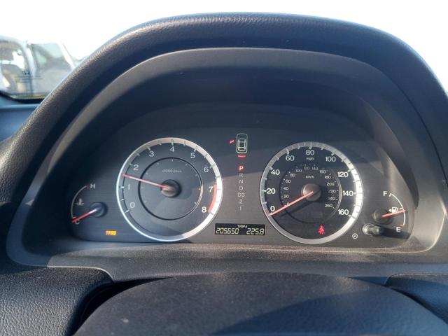 1HGCP2F37BA064623 - 2011 HONDA ACCORD LX ვერცხლისფერი ფოტო 9