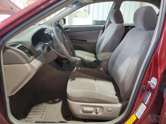 4T1BE30K55U082798 - 2005 TOYOTA CAMRY LE 栗色 照片 7