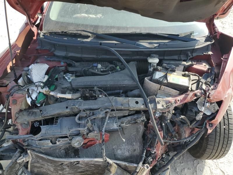 5N1AT2MT9EC827718 - 2014 NISSAN ROGUE S RED photo 12