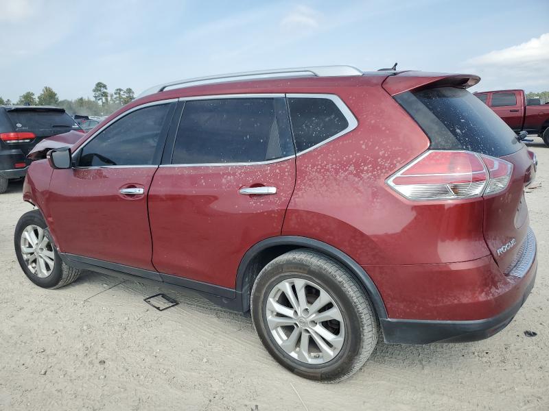 5N1AT2MT9EC827718 - 2014 NISSAN ROGUE S RED photo 2