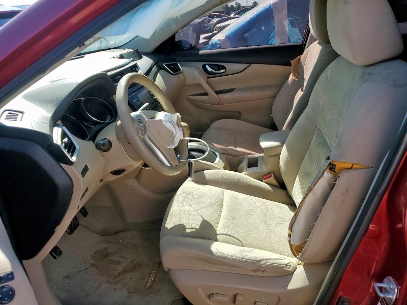 5N1AT2MT9EC827718 - 2014 NISSAN ROGUE S RED photo 7