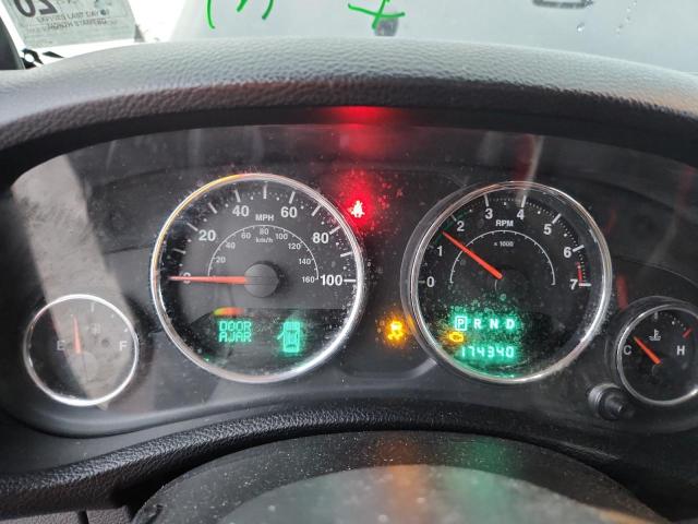 1C4BJWEG0DL526387 - 2013 JEEP WRANGLER U SAHARA შავი ფოტო 9