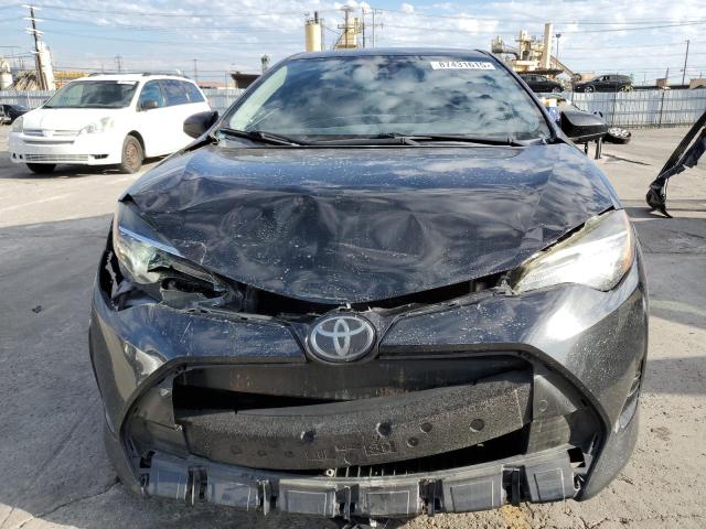 2T1BURHE8JC031974 - 2018 TOYOTA COROLLA L BLACK photo 5