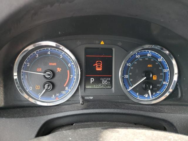 2T1BURHE8JC031974 - 2018 TOYOTA COROLLA L BLACK photo 9