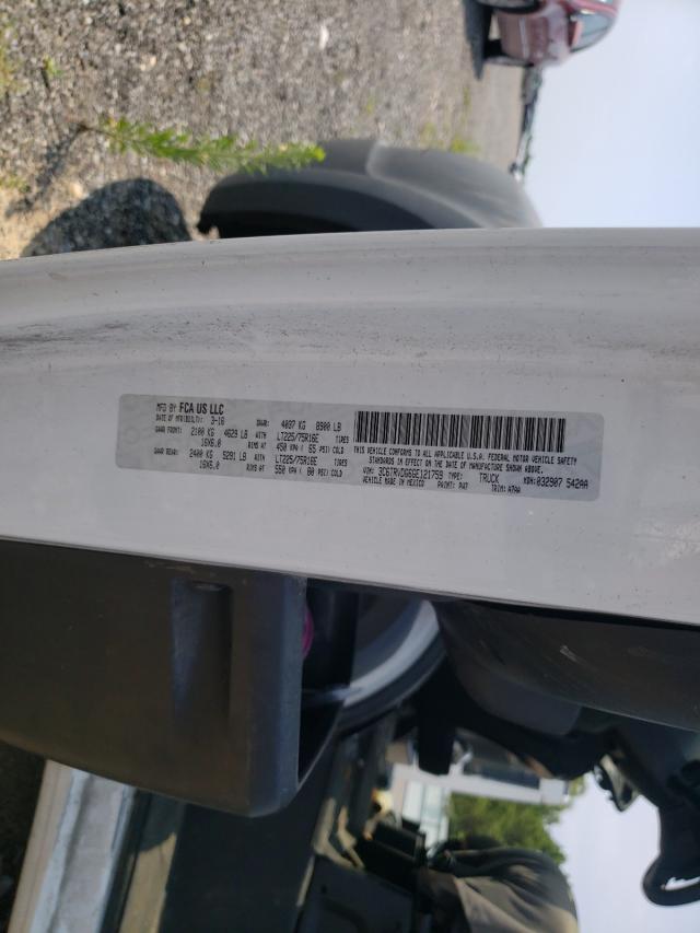 3C6TRVDG6GE121759 - 2016 RAM PROMASTER 2500 HIGH Biały zdjęcie 17