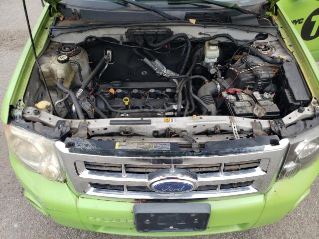 1FMCU0D70BKB86005 - 2011 FORD ESCAPE XLT GREEN photo 12