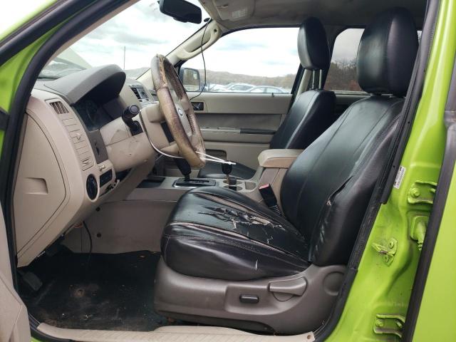 1FMCU0D70BKB86005 - 2011 FORD ESCAPE XLT GREEN photo 7