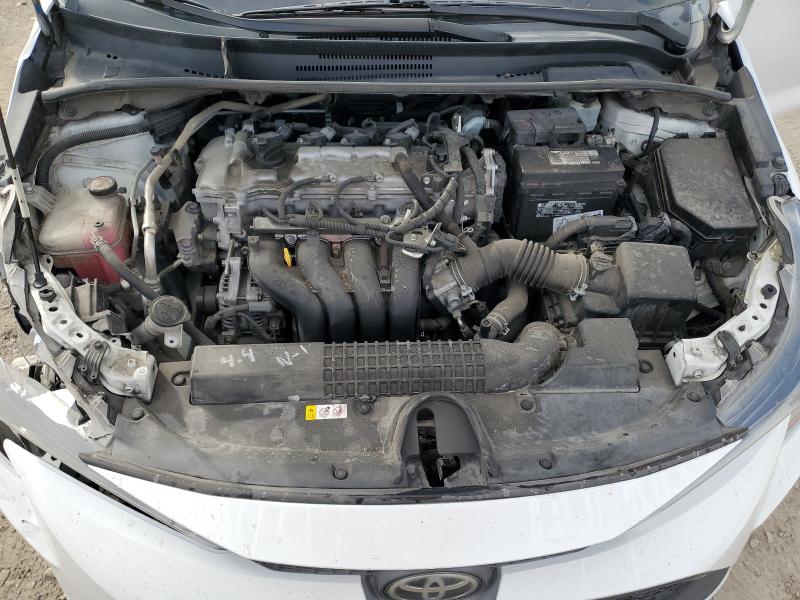 5YFEPMAE5MP153343 - 2021 TOYOTA COROLLA LE WHITE photo 11