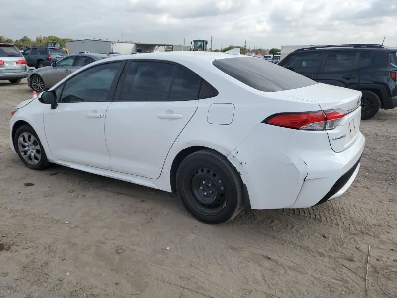 5YFEPMAE5MP153343 - 2021 TOYOTA COROLLA LE WHITE photo 2