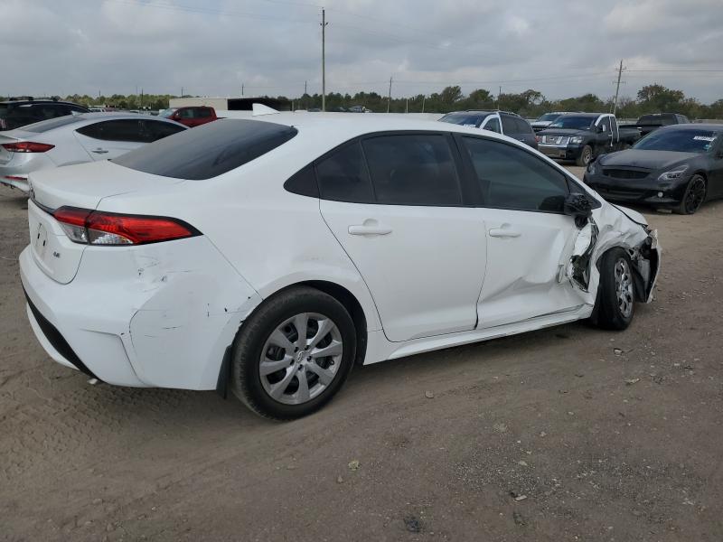 5YFEPMAE5MP153343 - 2021 TOYOTA COROLLA LE WHITE photo 3