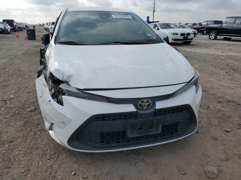 5YFEPMAE5MP153343 - 2021 TOYOTA COROLLA LE WHITE photo 5