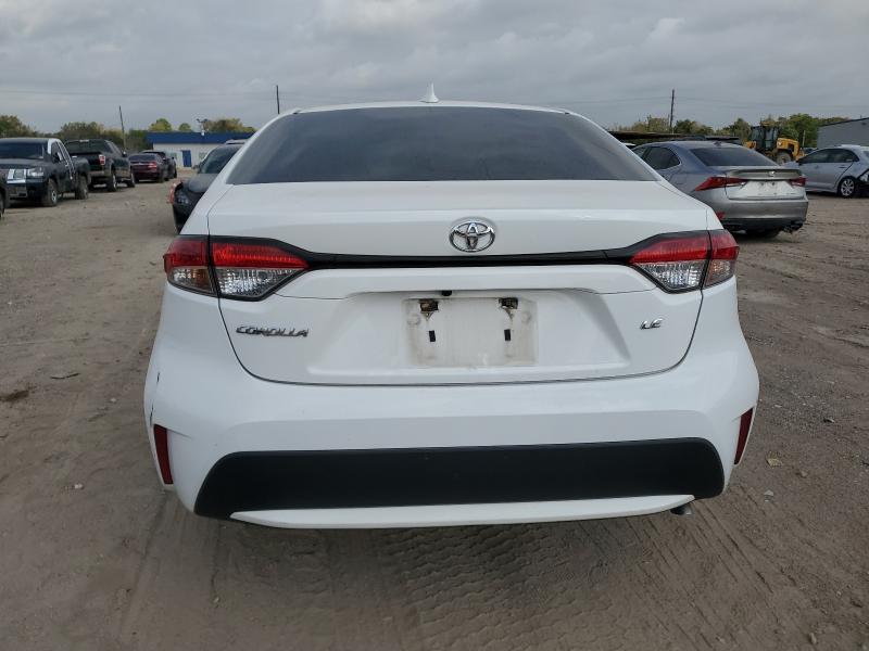 5YFEPMAE5MP153343 - 2021 TOYOTA COROLLA LE WHITE photo 6