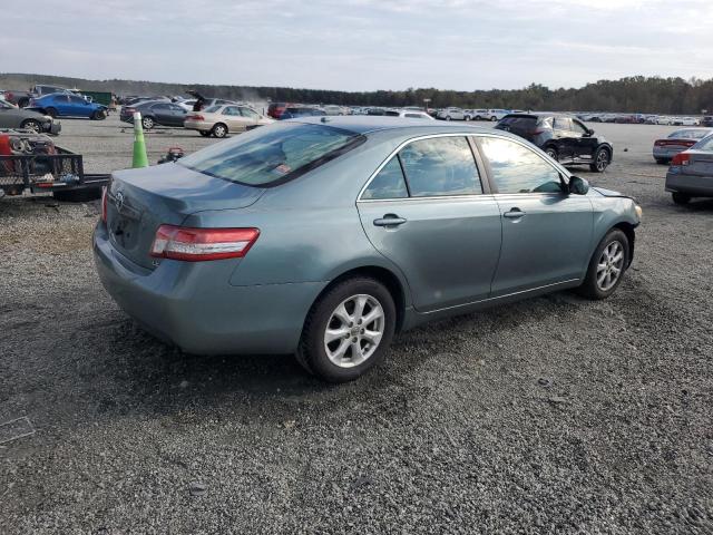 4T1BF3EKXBU752802 - 2011 TOYOTA CAMRY BASE BLUE photo 3