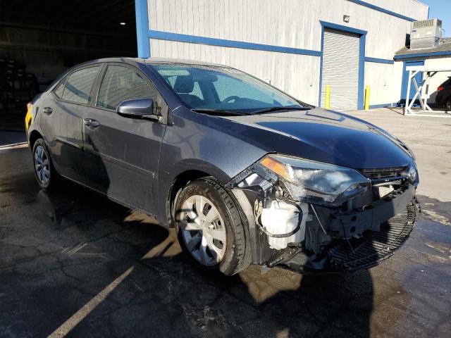 2T1BURHE1GC612211 - 2016 TOYOTA COROLLA L GRAY photo 4