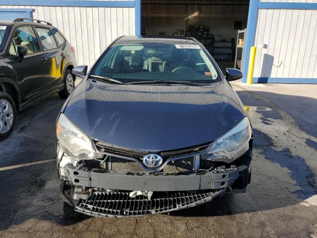 2T1BURHE1GC612211 - 2016 TOYOTA COROLLA L GRAY photo 5