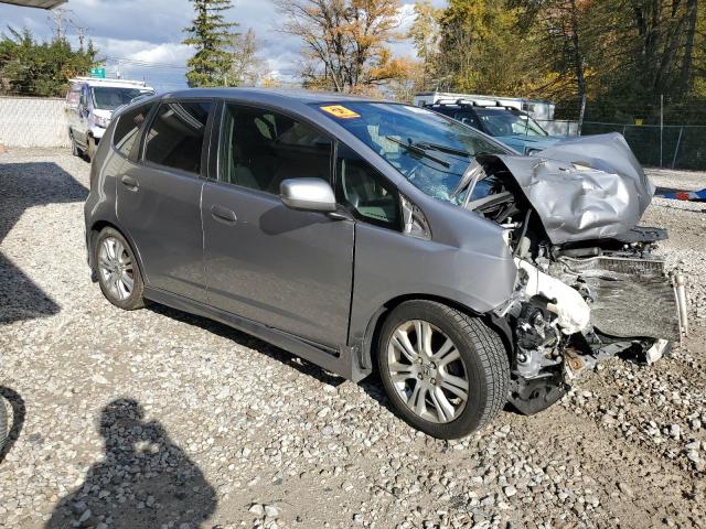 JHMGE87419S021527 - 2009 HONDA FIT SPORT SILVER photo 4