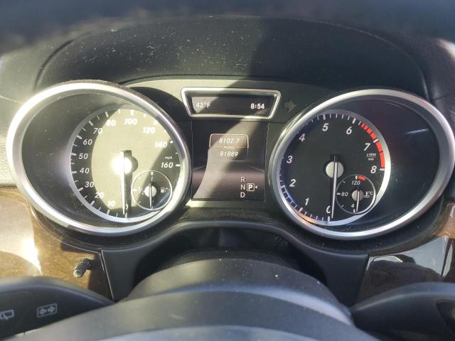 4JGDA5HB1FA529165 - 2015 MERCEDES-BENZ ML 350 4MATIC BLACK photo 9