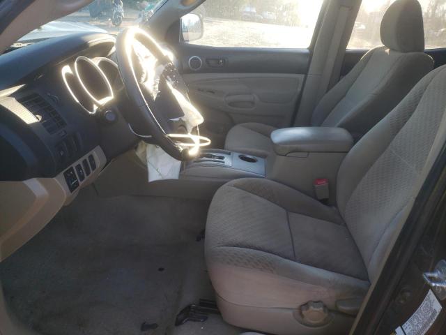 5TEJU4GN8AZ672018 - 2010 TOYOTA TACOMA DOUBLE CAB PRERUNNER BLACK photo 7