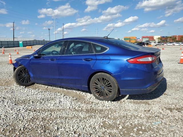 3FA6P0HD6ER352512 - 2014 FORD FUSION SE BLUE photo 2