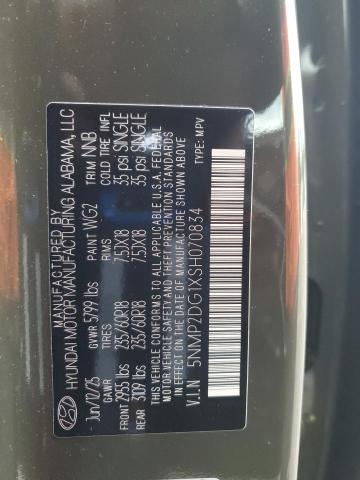 5NMP2DG1XSH070834 - 2025 HYUNDAI SANTA FE SEL Зелений фото 14