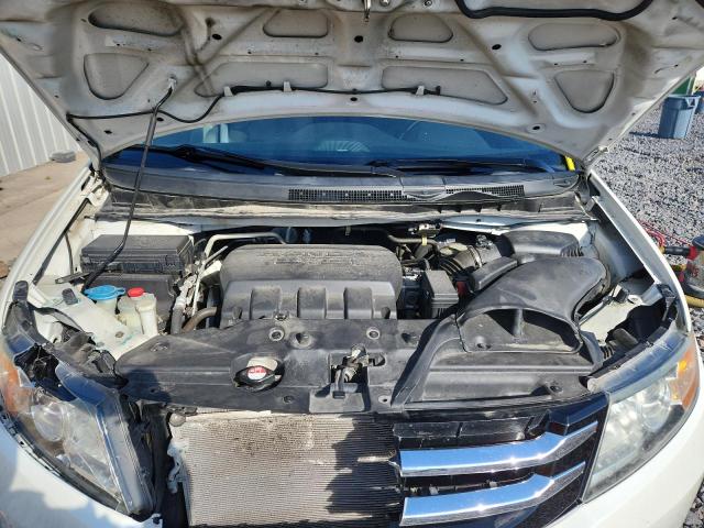 5FNRL5H67FB070920 - 2015 HONDA ODYSSEY EXL WHITE photo 12